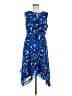 CAbi 100% Polyester Blue Cocktail Dress Size M - photo 1
