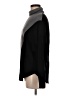 Milano Color Block Gray Turtleneck Sweater Size M - photo 5