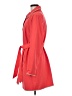 Dennis by Dennis Basso 100% Polyester Red Coat Size M - photo 5