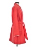 Dennis by Dennis Basso 100% Polyester Red Coat Size M - photo 4