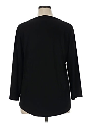Anne Klein Long Sleeve Blouse (view 2)