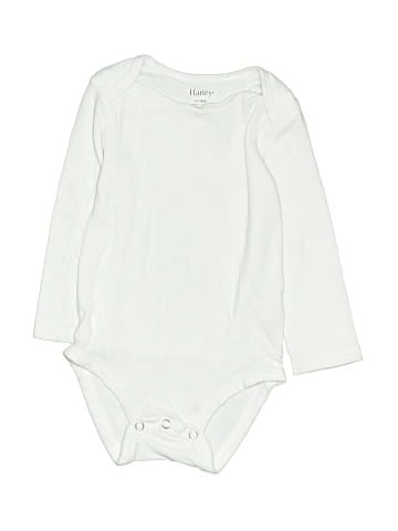 Hanes Long Sleeve Onesie (view 1)