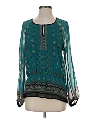 Adrianna Papell Long Sleeve Blouse (view 1)