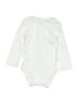 Hanes Ivory Long Sleeve Onesie Size 12-18 mo - photo 2