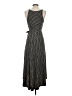 Maeve Stripes Gray Casual Dress Size XS - photo 2