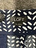 Ann Taylor LOFT 100% Rayon Polka Dots Blue Casual Pants Size 8 - photo 7