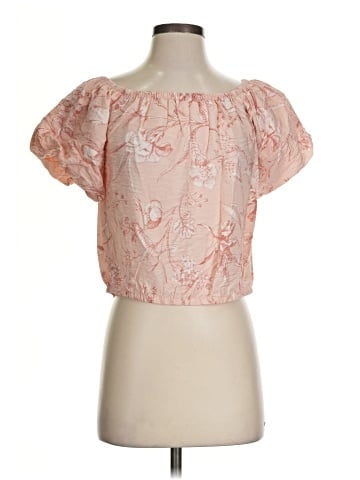 Ann Taylor LOFT Short Sleeve Blouse (view 1)