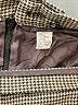 Talbots 100% Wool Houndstooth Gray Wool Skirt Size 10 - photo 5
