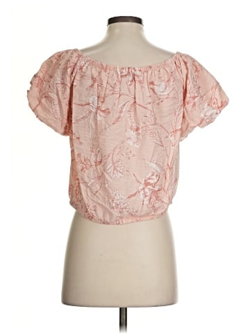 Ann Taylor LOFT Short Sleeve Blouse (view 2)