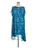 Avenue 100% Polyester Paisley Blue Casual Dress Size 22 Plus - photo 1