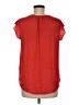 Jones & Co 100% Polyester Red Short Sleeve Blouse Size M - photo 2