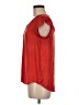 Jones & Co 100% Polyester Red Short Sleeve Blouse Size M - photo 5