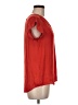 Jones & Co 100% Polyester Red Short Sleeve Blouse Size M - photo 4