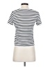 Zara Stripes White Short Sleeve T-Shirt Size S - photo 2