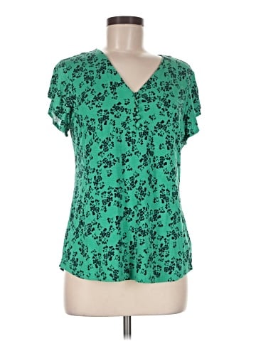 Liz Claiborne Short Sleeve Blouse (view 1)
