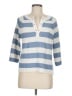 J.Jill 100% Cotton Blue Pullover Sweater Size Med Petite - photo 1