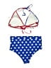 Unbranded Stars Blue Two Piece Swimsuit Size M - photo 2