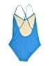 Gap Solid Blue One Piece Swimsuit Size M - photo 2