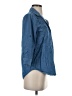 Gloria Vanderbilt Blue 3/4 Sleeve Button-Down Shirt Size S - photo 4