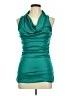 Express 100% Polyester Teal Cocktail Dress Size M - photo 1