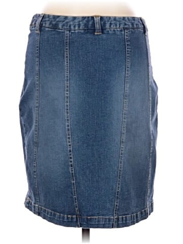 Route 66 Denim Skirt (view 2)