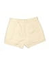 J.Crew 100% Cotton Solid Ivory Khaki Shorts Size 2 - photo 2