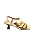 Ganni Gold Sandals Size EU 35 - photo 1