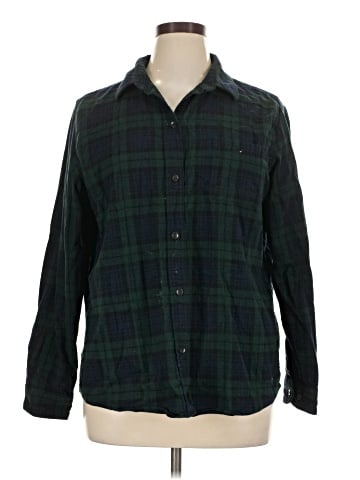 L.L.Bean Long Sleeve Button-Down Shirt (view 1)