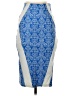Zio Paisley Blue Formal Skirt Size S - photo 1