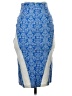 Zio Paisley Blue Formal Skirt Size S - photo 2