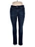 Levi's Solid Blue Jeans Size 16M - photo 1