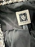 Anne Klein Houndstooth Gray Blazer Size M - photo 6