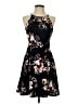 Soprano Floral Black Casual Dress Size S - photo 1