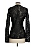 BCBGMAXAZRIA Print Black Long Sleeve Top Size S - photo 2