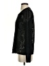 BCBGMAXAZRIA Print Black Long Sleeve Top Size S - photo 5