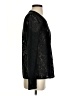 BCBGMAXAZRIA Print Black Long Sleeve Top Size S - photo 4