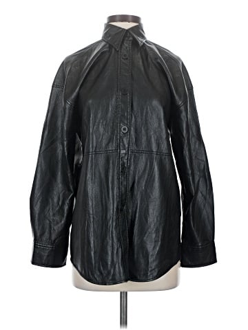 Babaton Faux Leather Jacket (view 1)