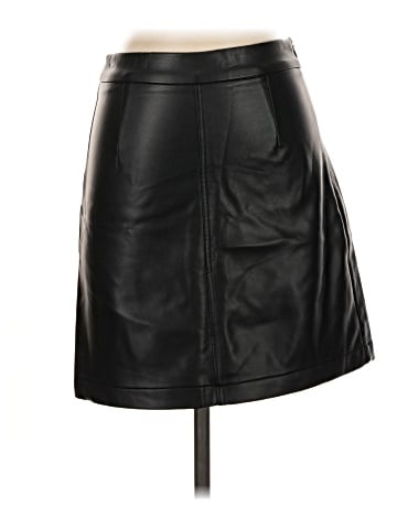 French Connection Faux Leather Skirt (view 1)