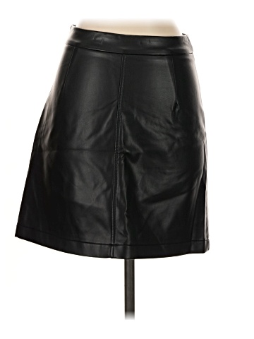 French Connection Faux Leather Skirt (view 2)