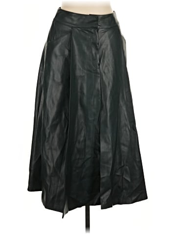 Zara Faux Leather Skirt (view 1)