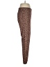 Ann Taylor Animal Print Brown Casual Pants Size M - photo 4