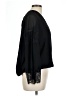 Thalia Sodi 100% Polyester Black Long Sleeve Blouse Size L - photo 4