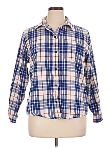 L.L.Bean Long Sleeve Button-Down Shirt (view 1)
