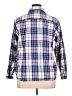 L.L.Bean 100% Cotton Plaid Blue Long Sleeve Button-Down Shirt Size XL - photo 2