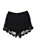 Lush 100% Cotton Black Shorts Size S - photo 2