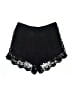Lush 100% Cotton Black Shorts Size S - photo 1