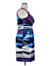 Bisou Bisou Graphic Blue Cocktail Dress Size L (estimated) - photo 4