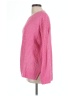 CAbi Solid Pink Pullover Sweater Size L - photo 5