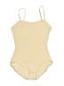 Capezio 100% Nylon Yellow Bodysuit Size M - photo 1