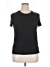 Danskin Now 100% Polyester Black Short Sleeve T-Shirt Size XL - photo 1
